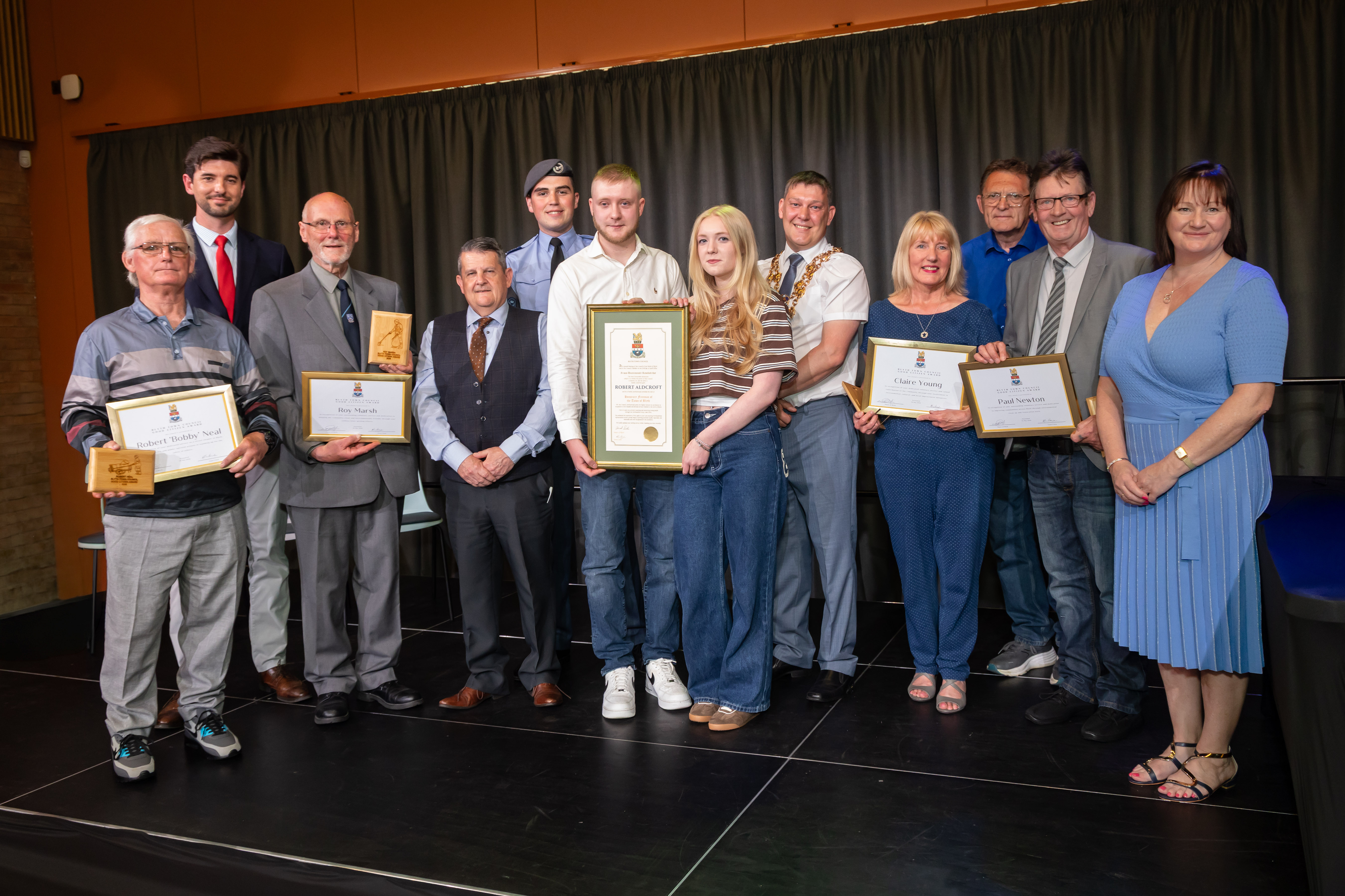 Blyth Town Council Honours Community Champions