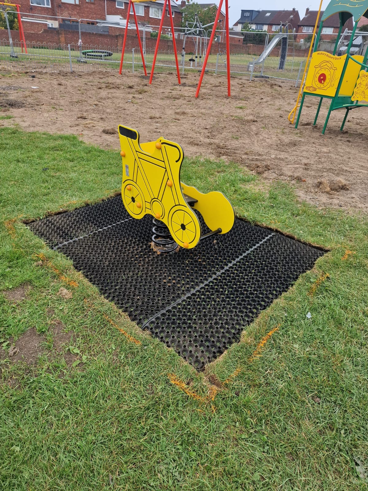 Axwell Drive Play Area Update 23 Sept 2024