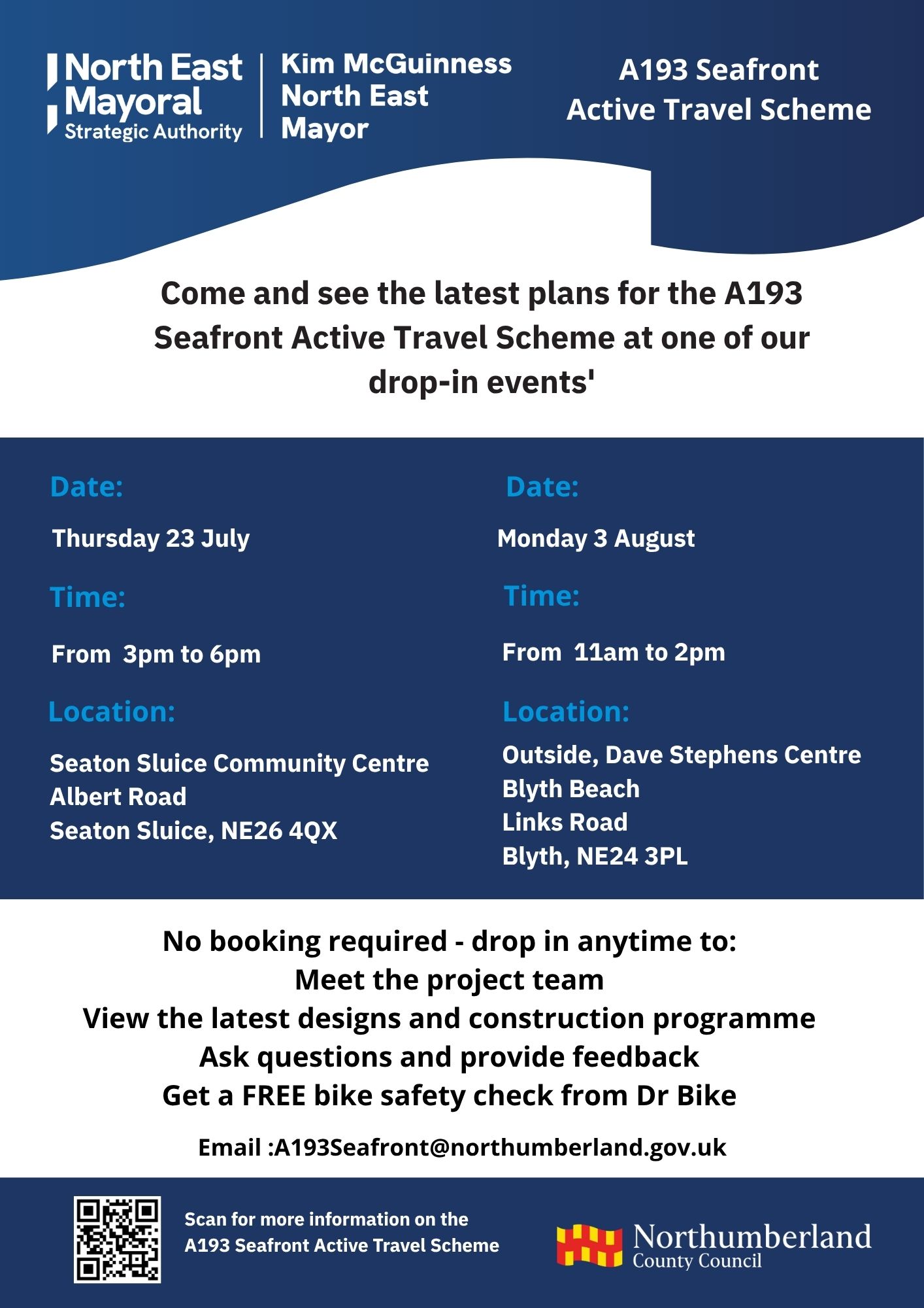 Have Your Say on the A193 Seafront Active Travel Scheme