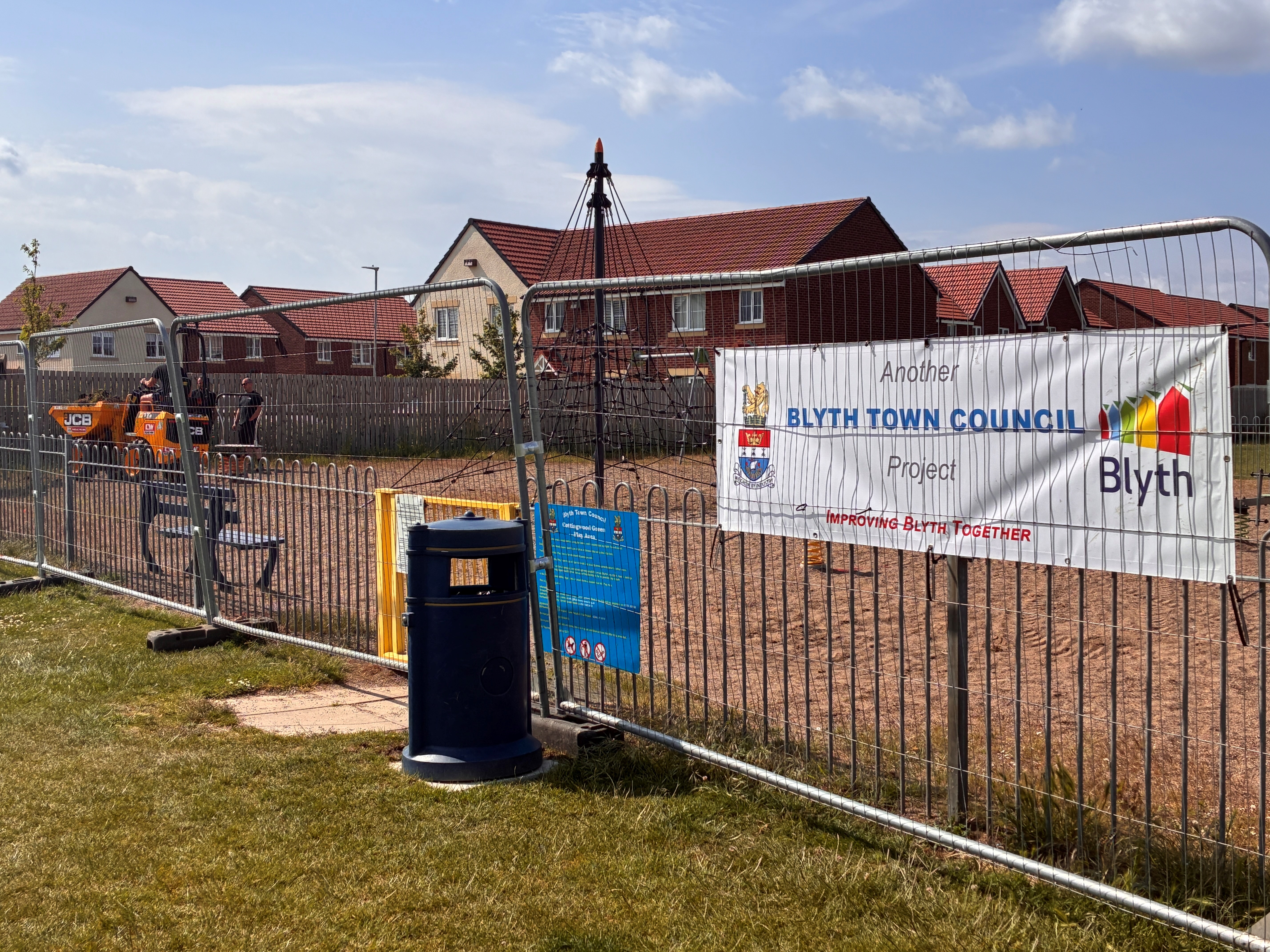 Cottingwood Green Play Area - work update