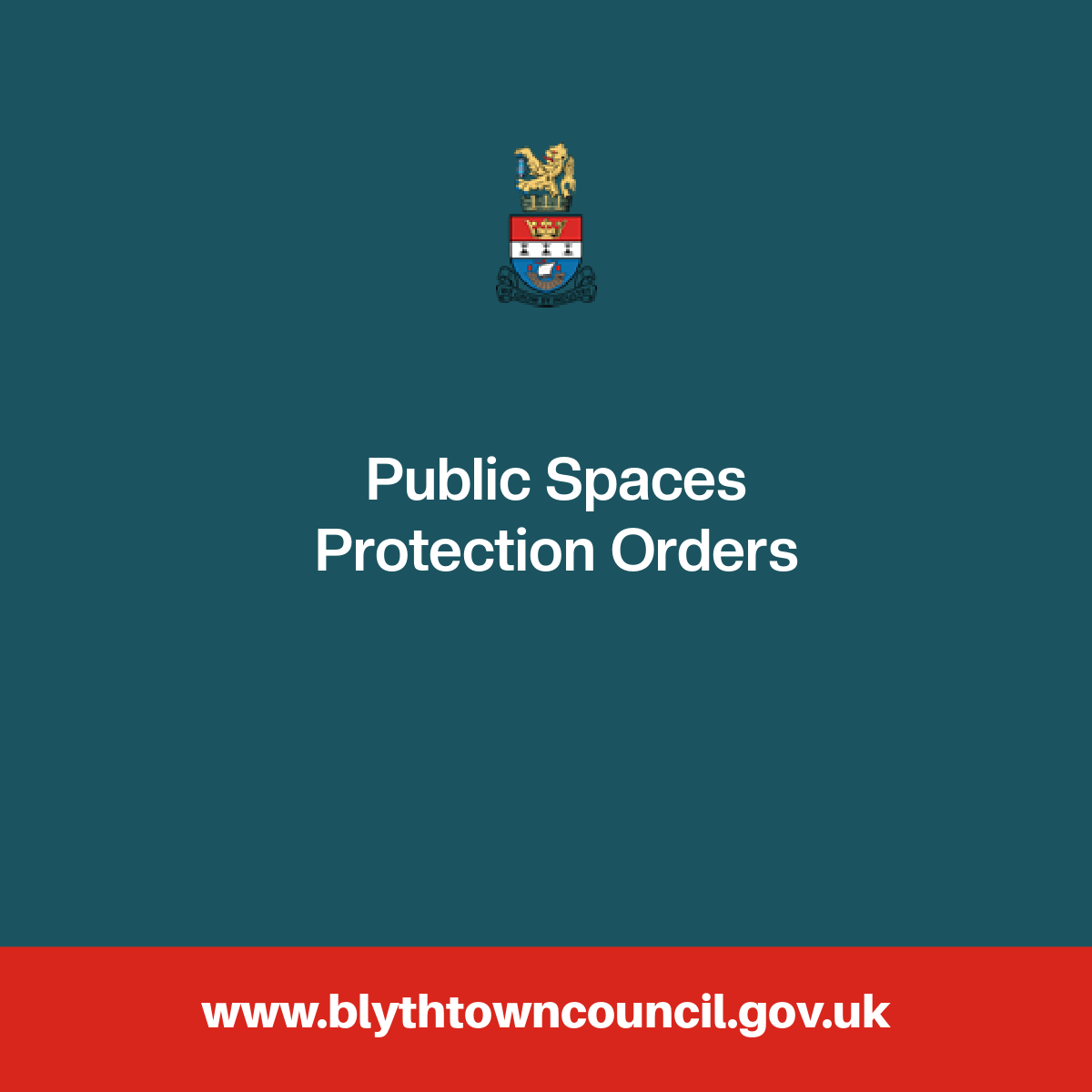 Notice of making of the Public Spaces Protection Order for the control of dogs