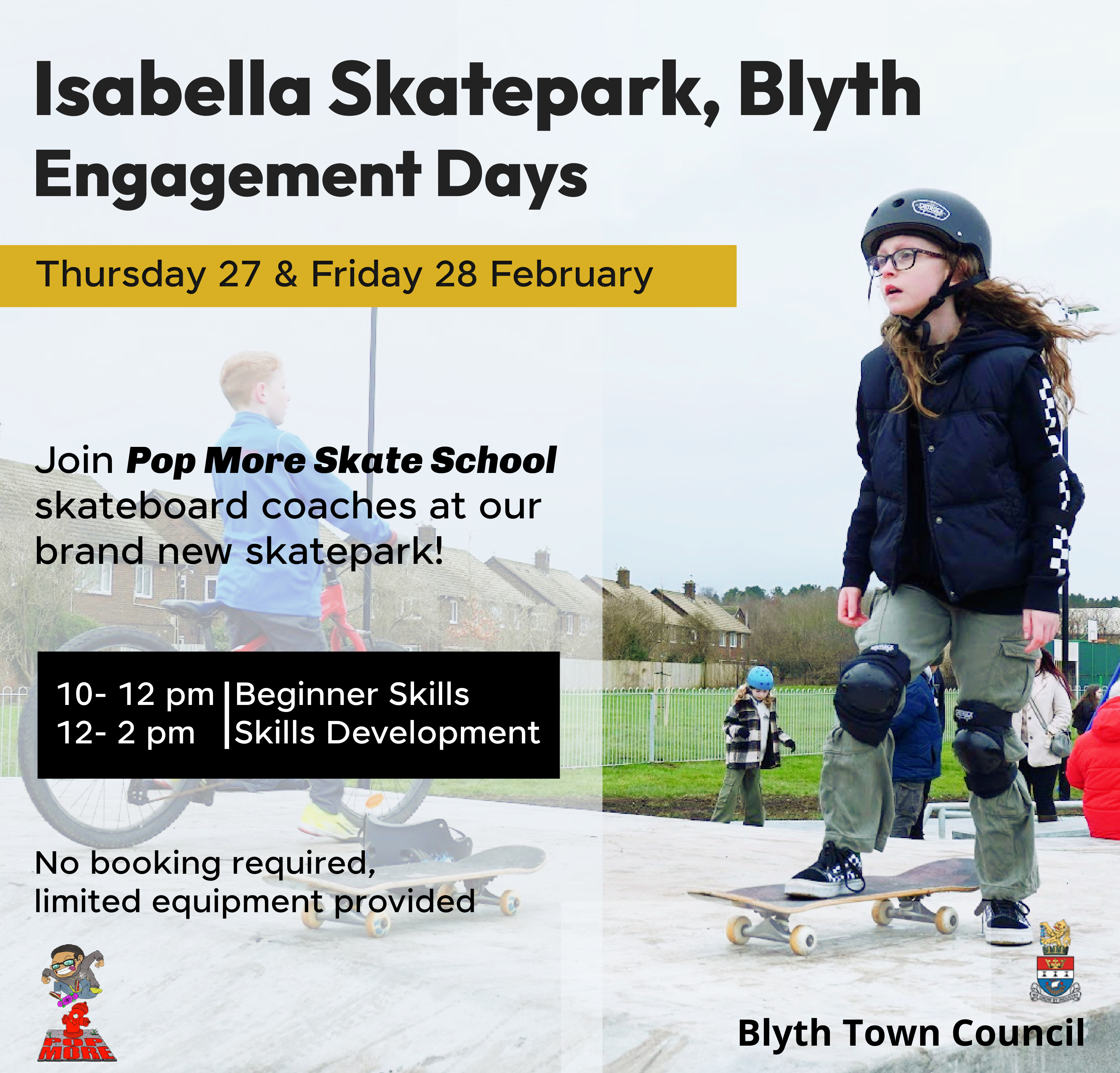 Join Us for the Isabella Skatepark Engagement Days!